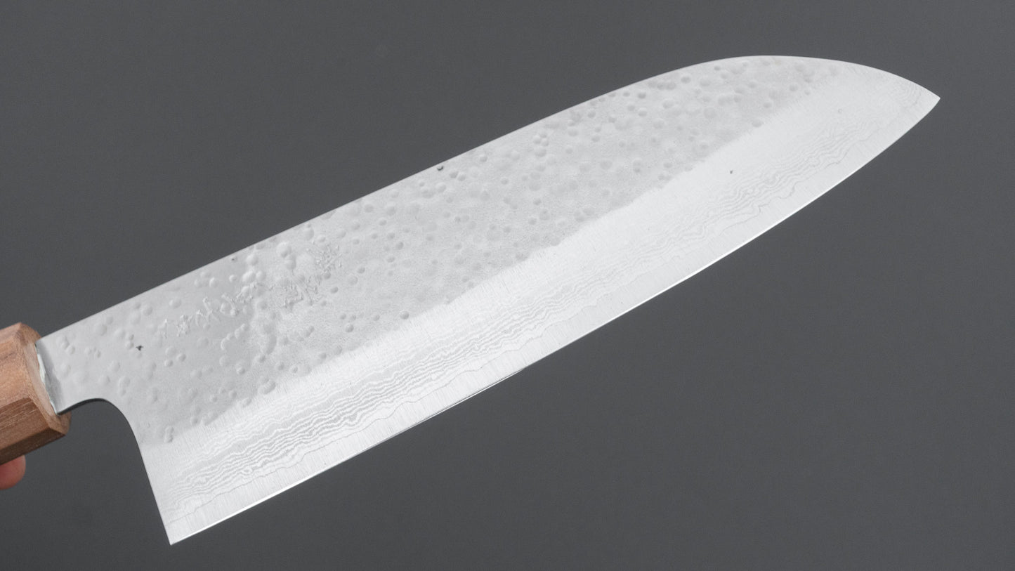 Hitohira STK VG-7 Santoku 165mm Walnut Handle