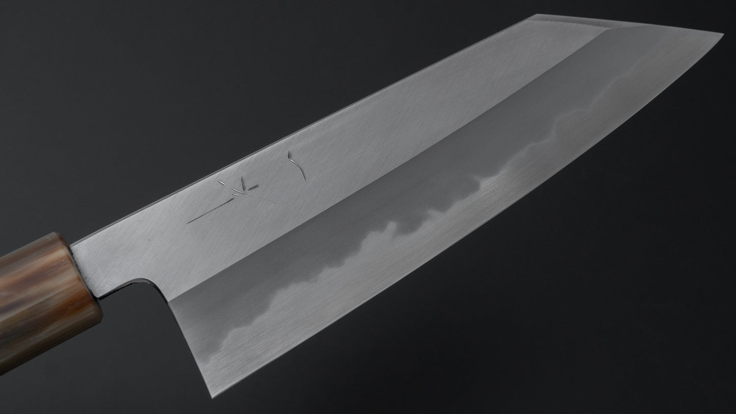 Hitohira Tanaka Kyuzo Blue #1 Migaki Bunka Taihei Makassar Ebony Handle