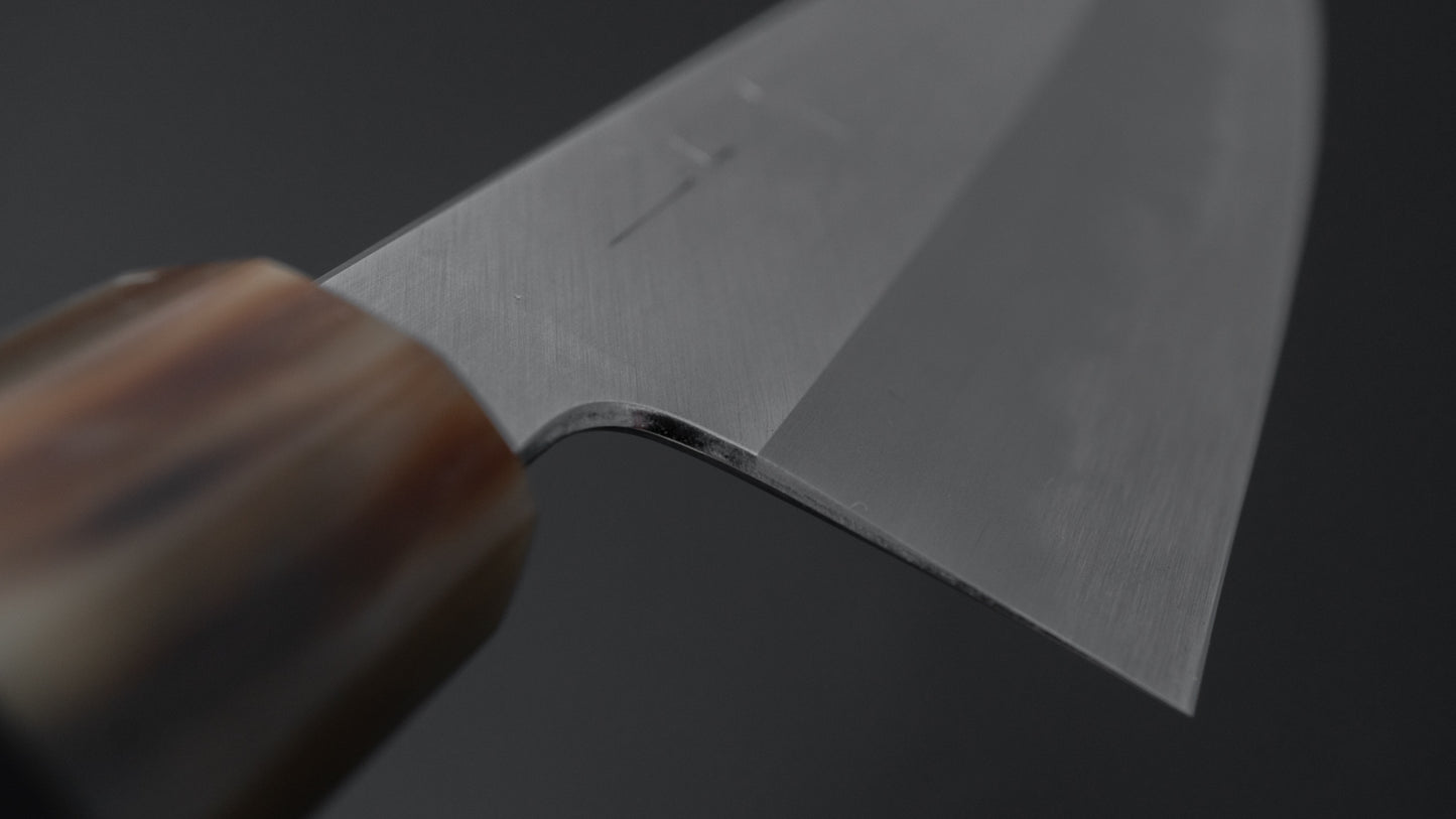 Hitohira Tanaka Kyuzo Blue #1 Migaki Bunka Taihei Makassar Ebony Handle