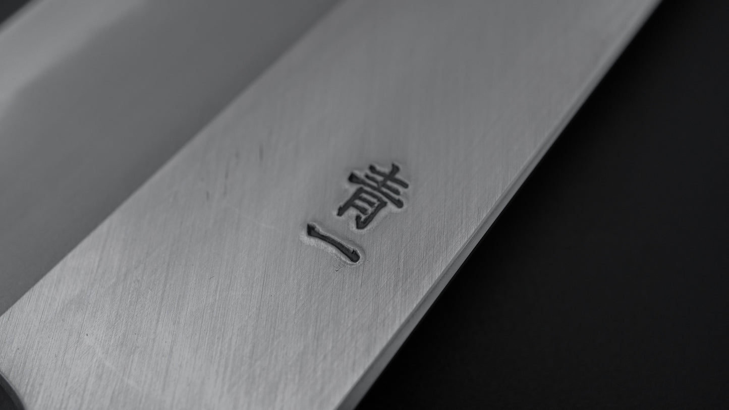 Hitohira Tanaka Kyuzo Blue #1 Migaki Bunka Taihei Makassar Ebony Handle