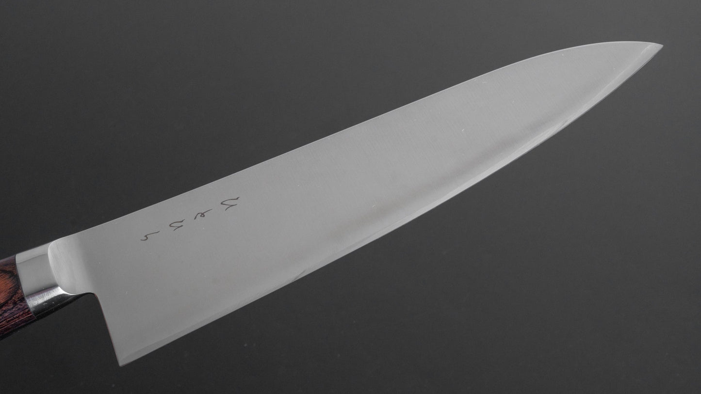 Hitohira KH roestvrij Gyuto 195 mm imitatie mahoniehouten handvat