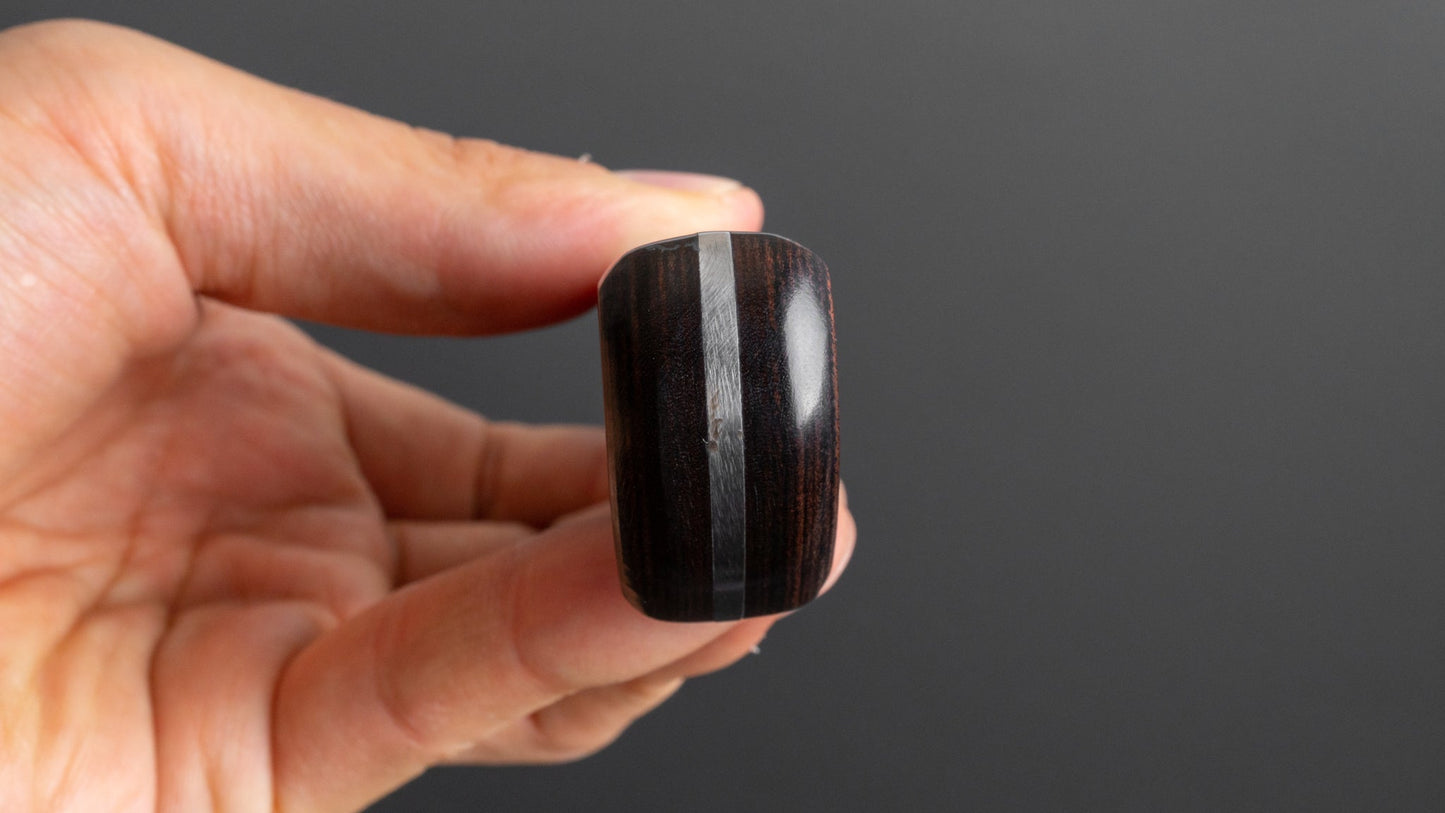 Hitohira KH roestvrij Gyuto 195 mm imitatie mahoniehouten handvat