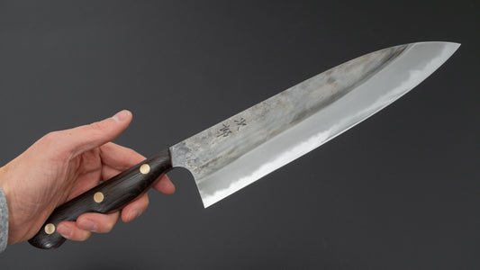 Jiro Tsuchime Yo Gyuto 240mm Tagayasan Handle (#682)