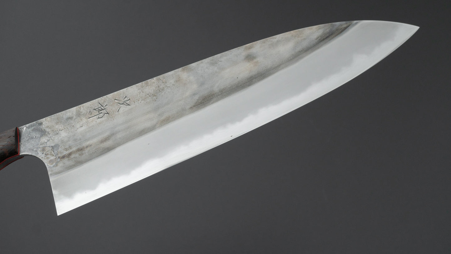 Jiro Tsuchime Yo Gyuto 240mm Tagayasan Handle (#682)