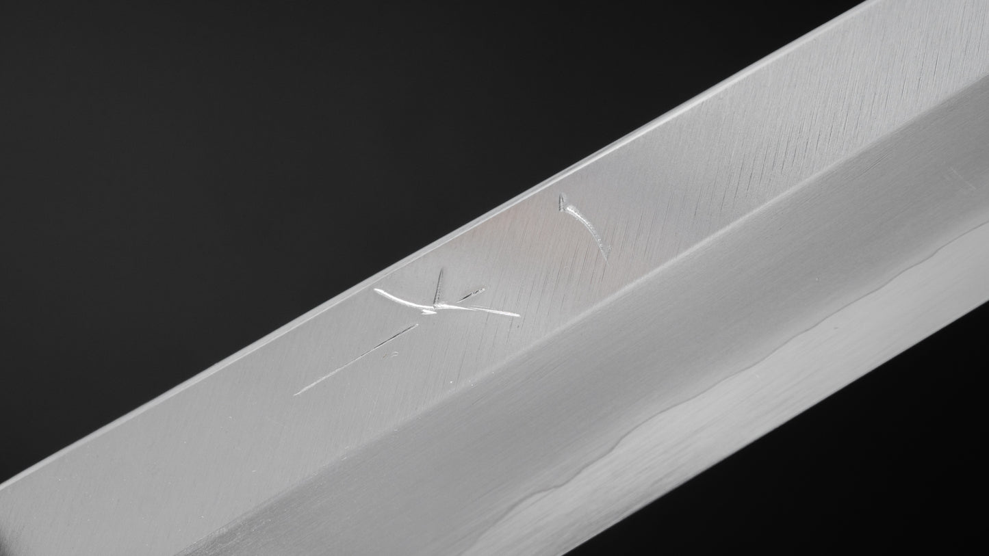 Hitohira Kikuchiyo Rikichi Silver #3 Yanagiba 270mm Ho Wood Handle (Saya)