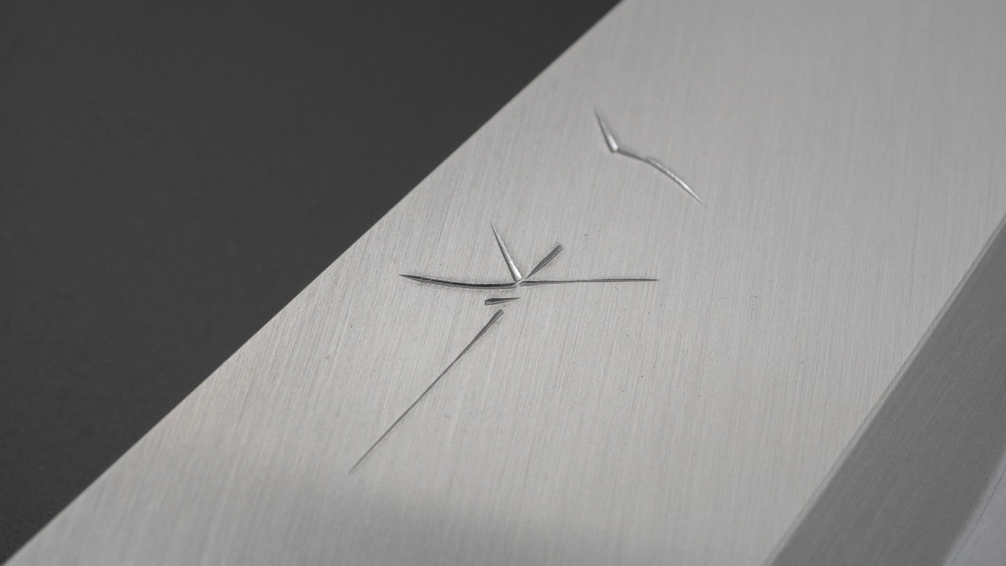 Hitohira Togashi Blue #2 Deba 165mm Ho Wood Handle (Saya)