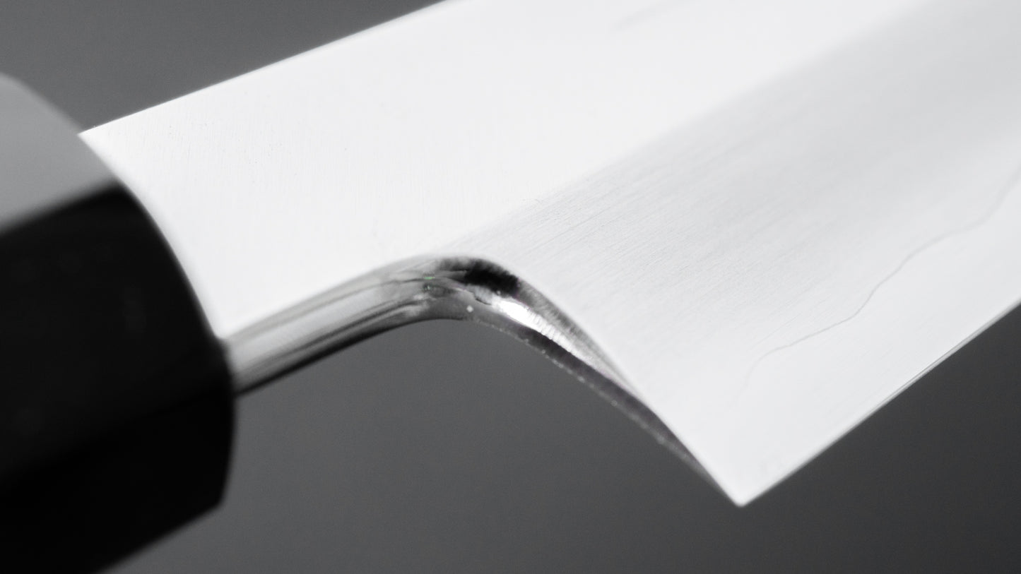 Hitohira Kikuchiyo Rikichi Silver #3 Yanagiba 270mm Ho Wood Handle (Saya)