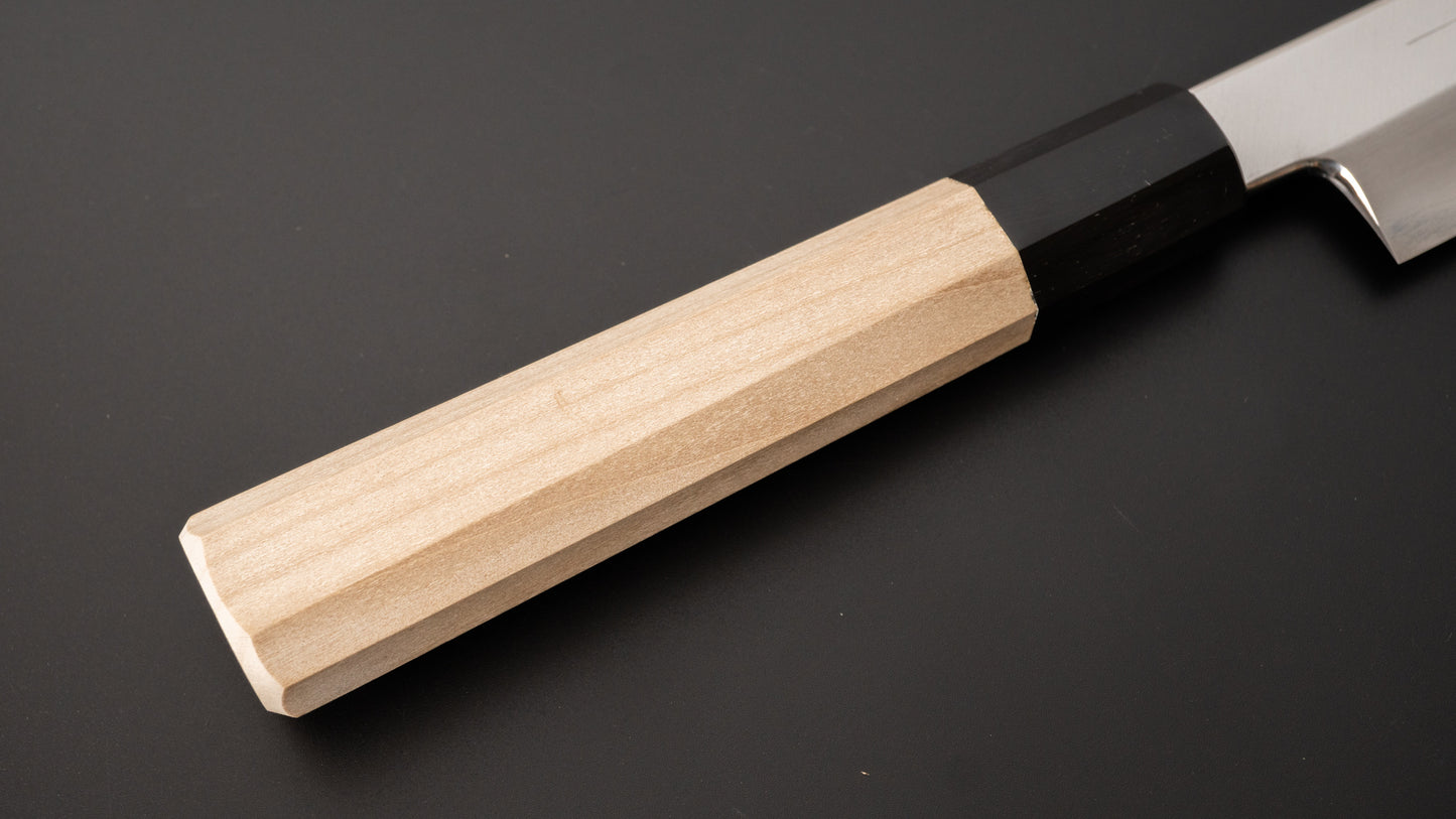 Hitohira Kikuchiyo Rikichi Silver #3 Yanagiba 270mm Ho Wood Handle (Saya)