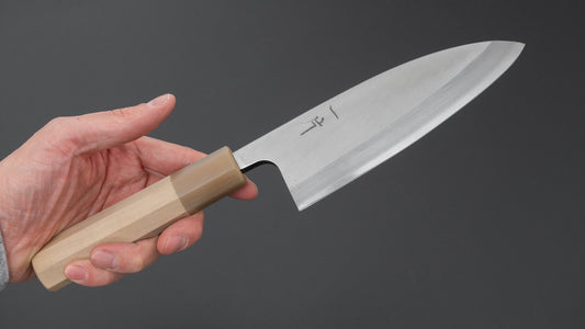 Hitohira Silver #3 Deba 150mm Ho Wood Handle