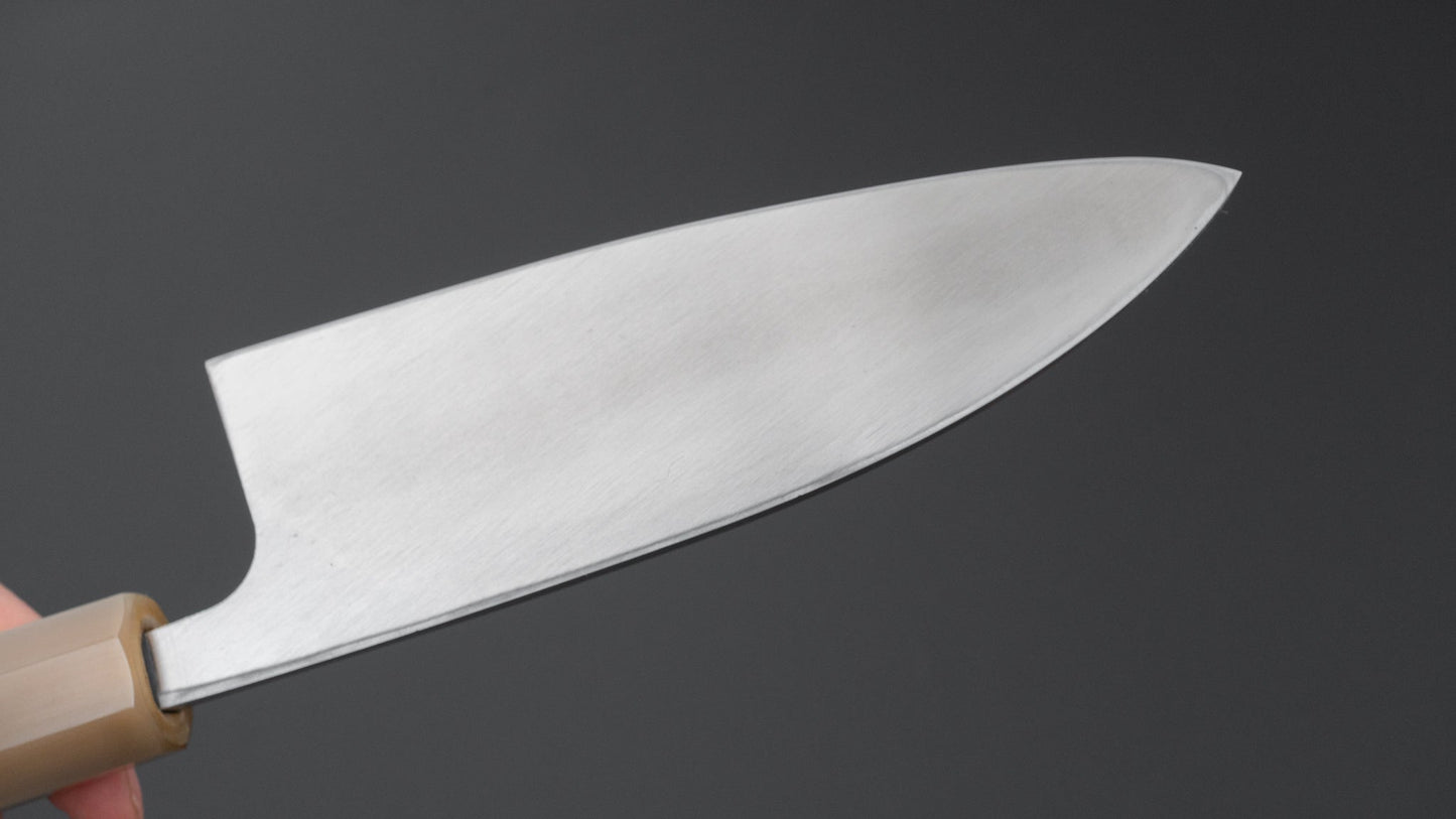 Hitohira Silver #3 Deba 150mm Ho Houten Handvat