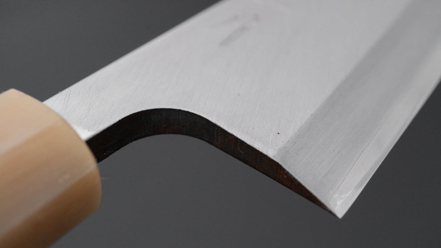 Hitohira Silver #3 Deba 150mm Ho Houten Handvat