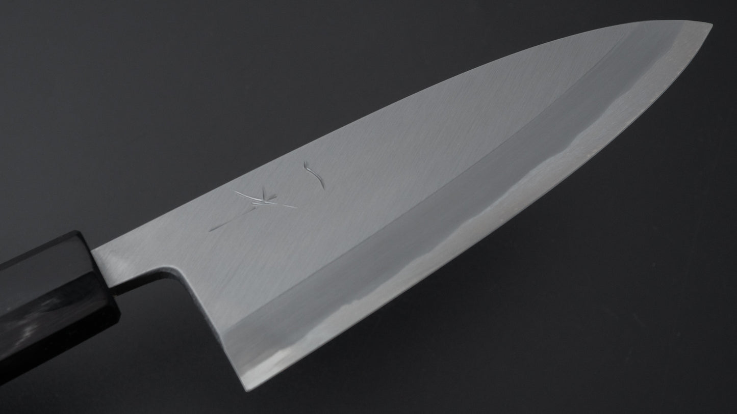 Hitohira Togashi Blue #2 Deba 150mm Ho Wood Handle (Saya)