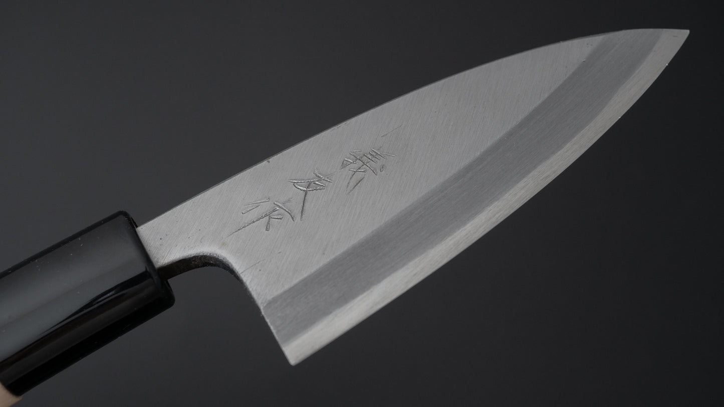 Morihei Yoshitomo Deba 90mm Poplar Handle