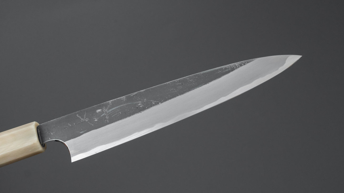 Hitohira Togashi Blue #2 Kurouchi Petty 165mm Ebony Handle