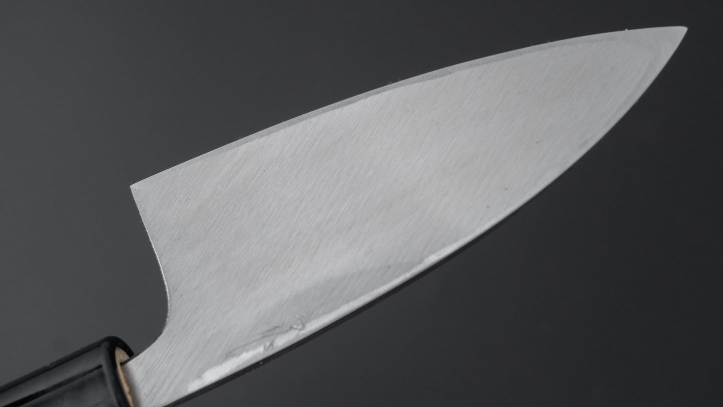 Morihei Yoshitomo Deba 90mm Poplar Handle