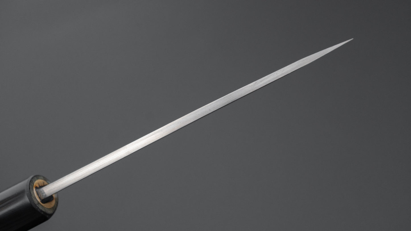 Hitohira TD Blue #2 Stainless Clad Kurouchi Utility 105mm Ho Wood Handle (D-Shape)