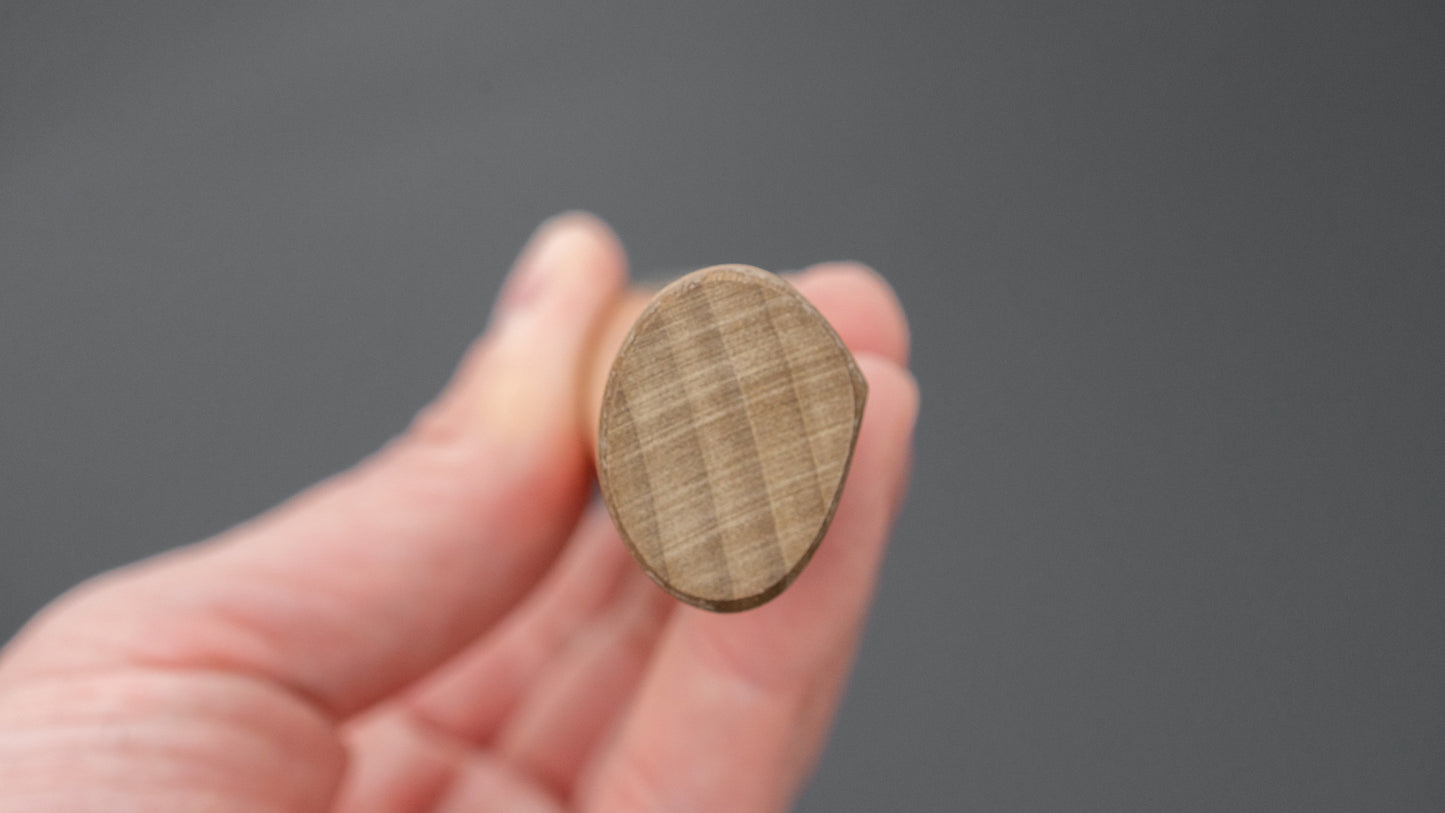 Hitohira TD Blue #2 Stainless Clad Kurouchi Utility 105mm Ho Wood Handle (D-Shape)