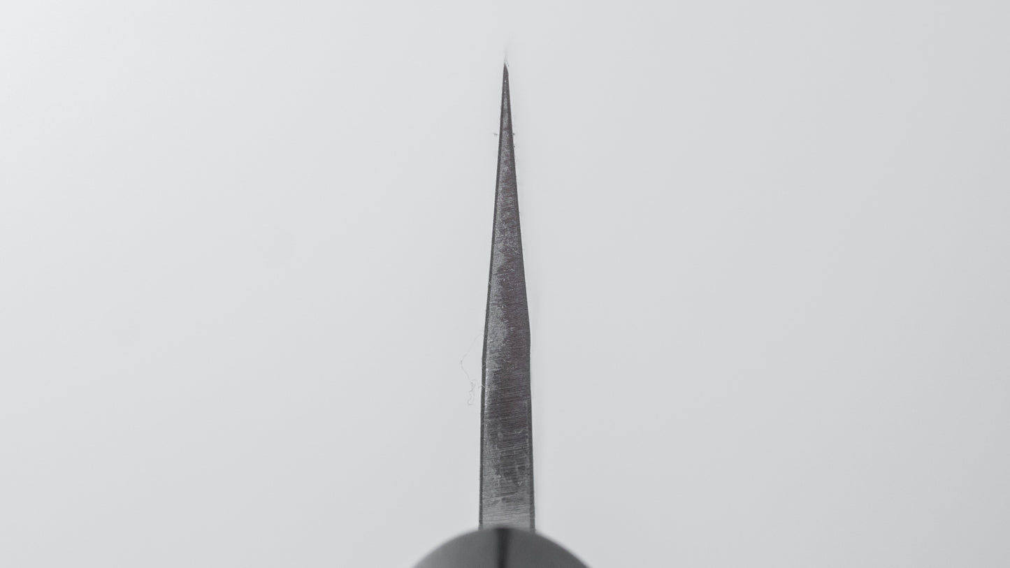 Hitohira TD Blue #2 Stainless Clad Kurouchi Utility 105mm Ho Wood Handle (D-Shape)