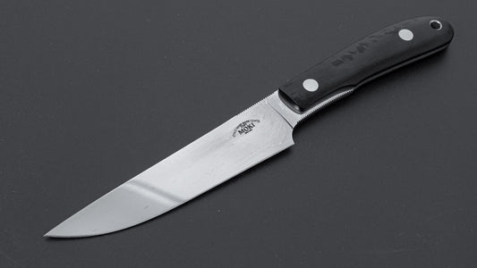 MOKI Banff VG-XEOS Fixed Blade Linen Micarta Handle (Epi)