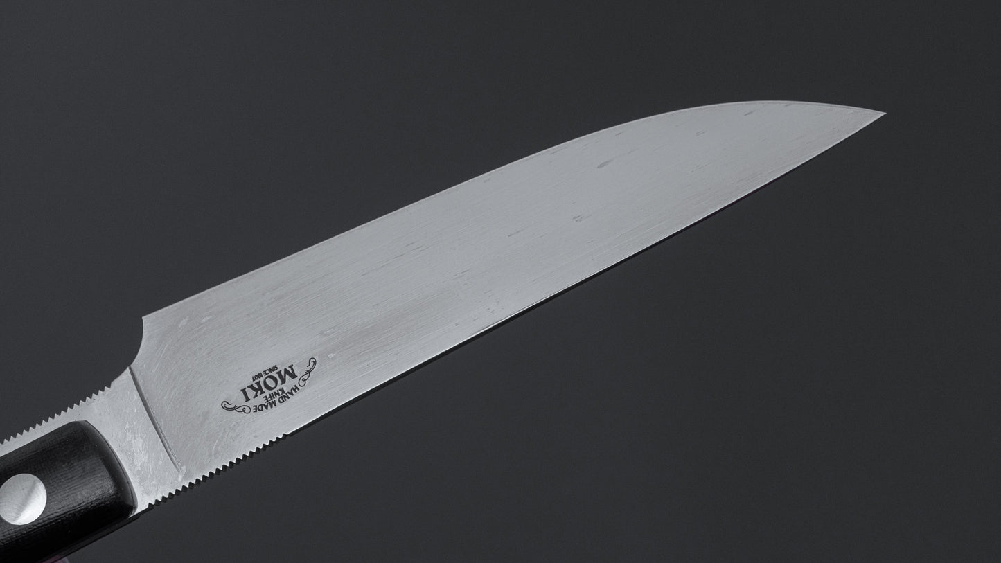 MOKI Banff VG-XEOS Fixed Blade Linen Micarta Handle (Epi)