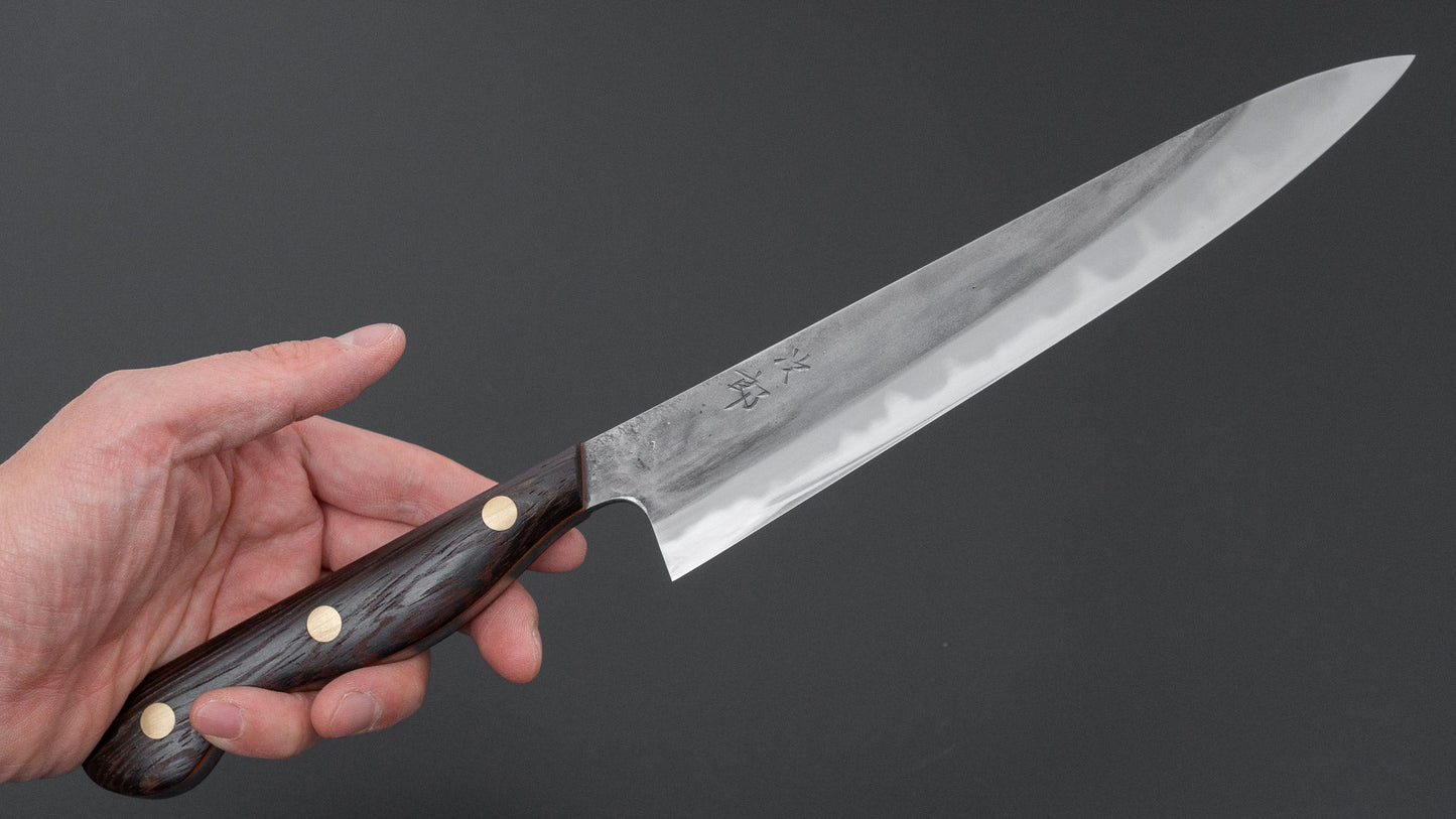 Jiro Tsuchime Yo Sujihiki 210mm Tagayasan Handle (#823)