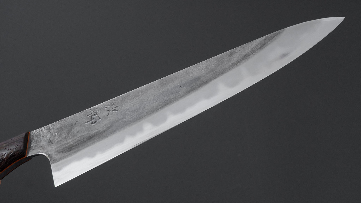 Jiro Tsuchime Yo Sujihiki 210mm Tagayasan Handle (#823)