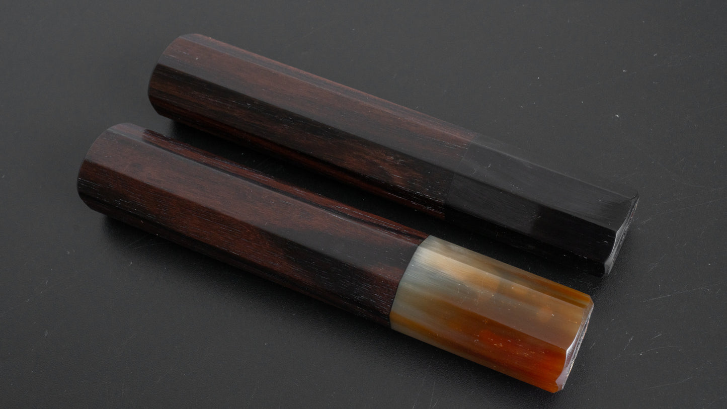 Taihei Makassar Ebony Octagonal Handle (Petty 120mm)
