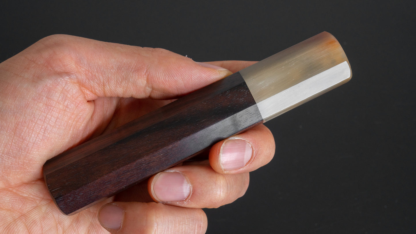 Taihei Makassar Ebony Octagonal Handle (Petty 120mm)