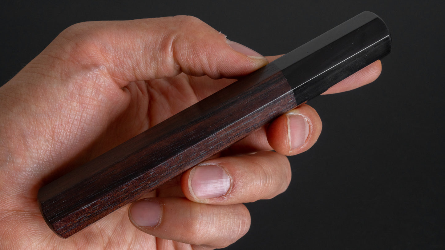 Taihei Makassar Ebony Octagonal Handle (Petty 150mm)