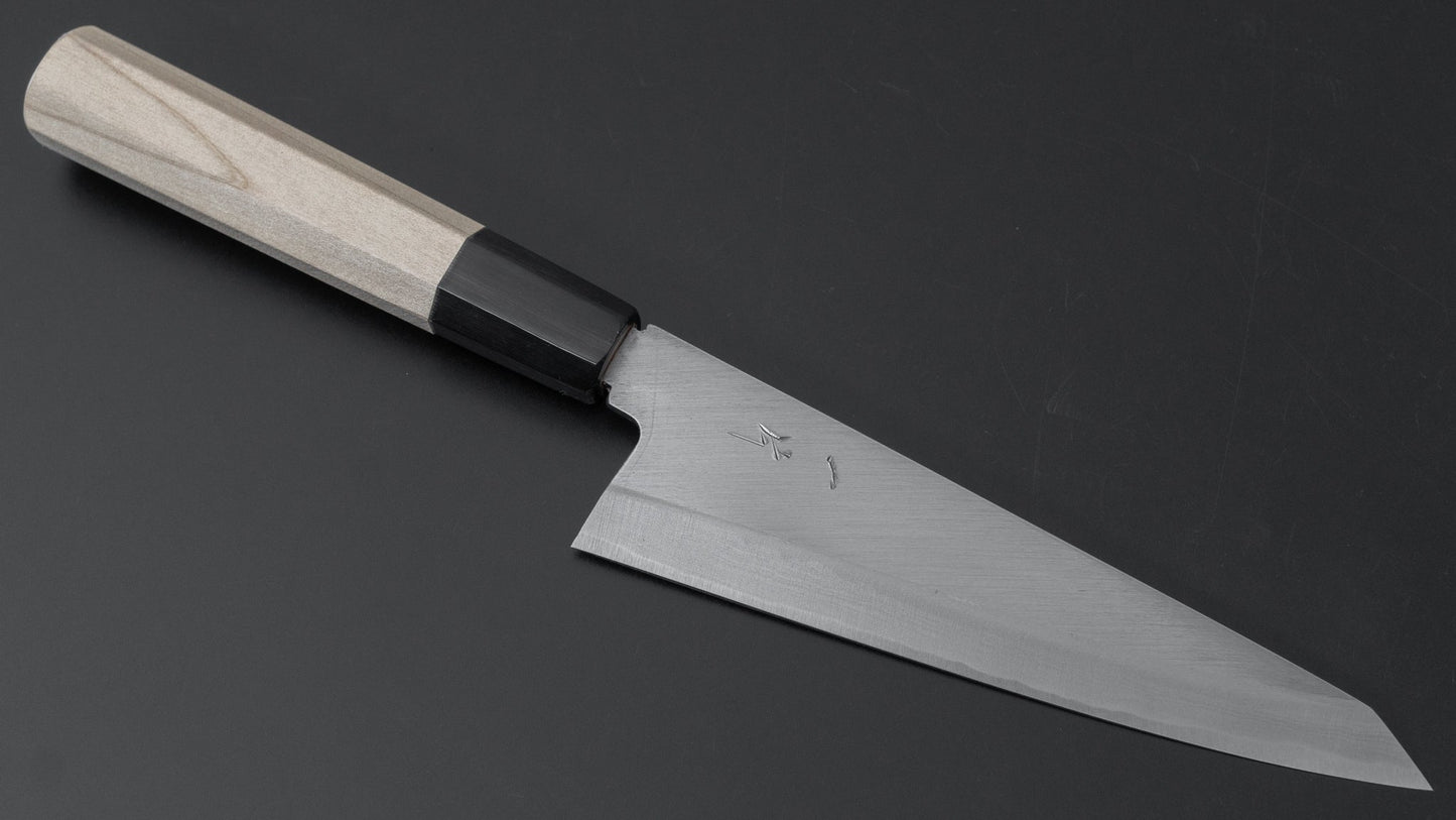 Hitohira White #2 Single-Bevel Honesuki Kaku 150mm Ho Wood Handle