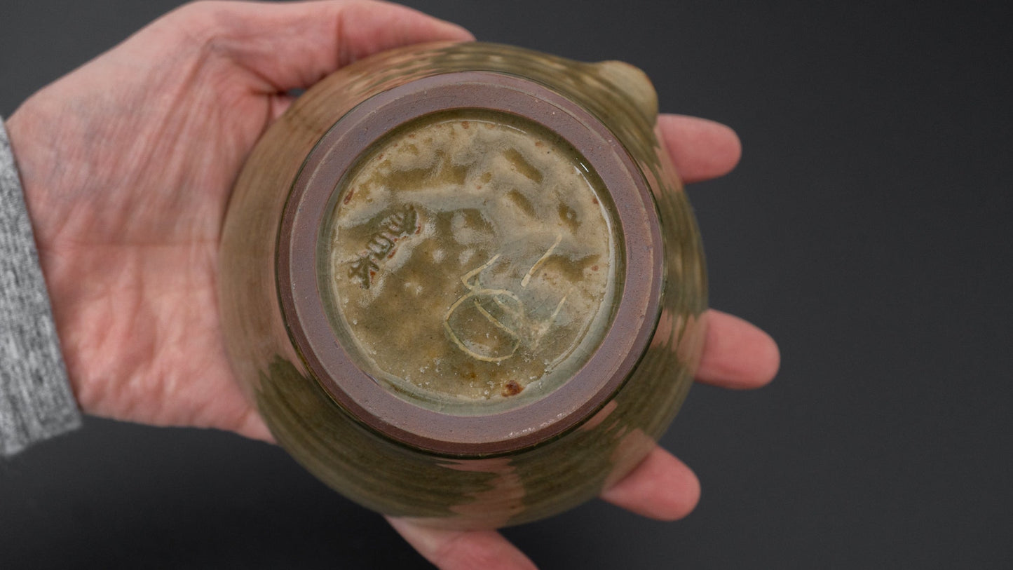 Hitohira Echizen-Yaki Sesame Mortar Small