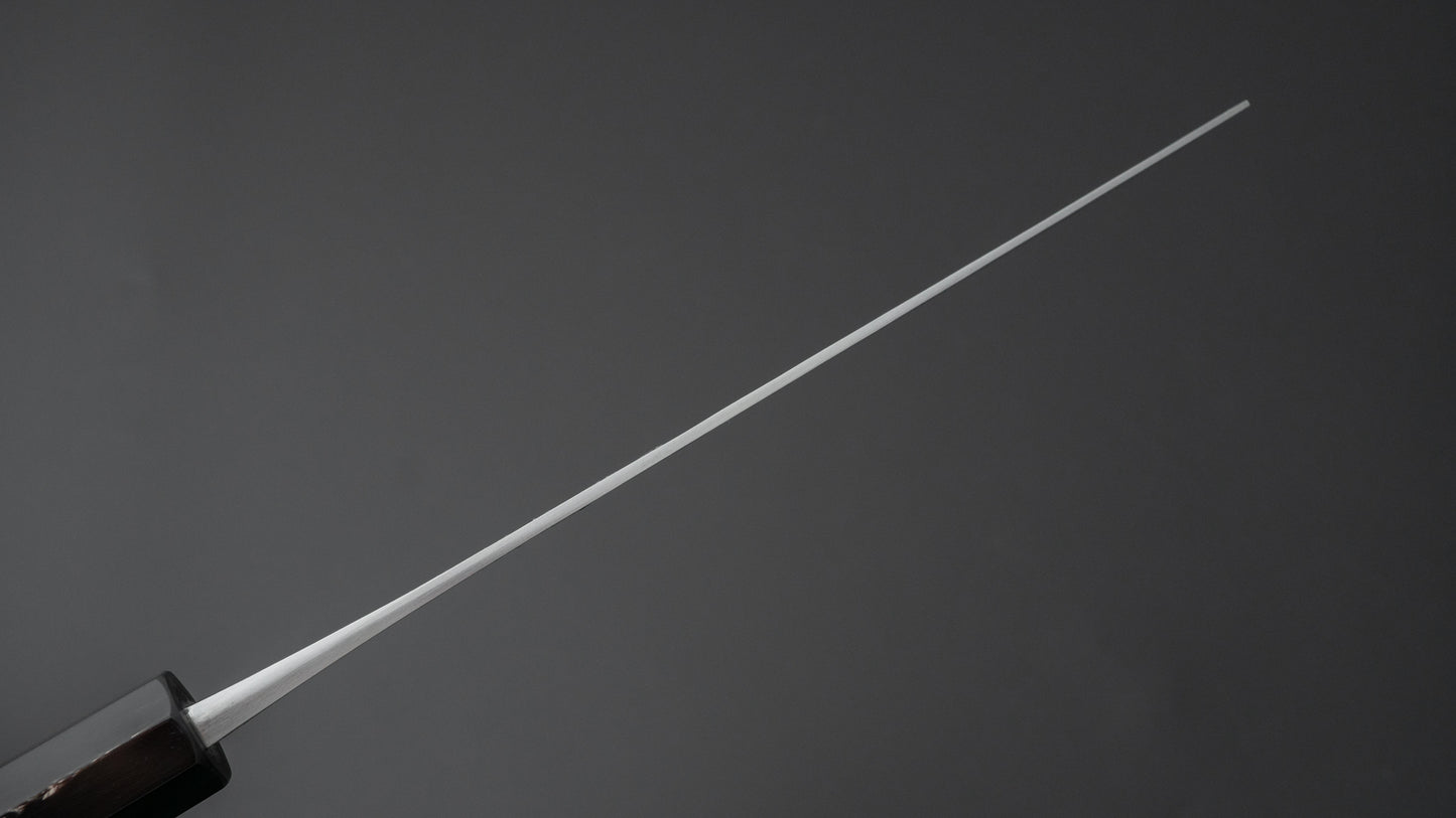 Jiro Tsuchime Wa Nakiri 180mm Tagayasan Handle (#492)