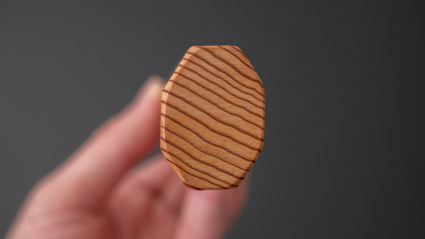 Taihei Custom Yakusugi Cedar Octagonal Handle (Gyuto/ Sujihiki/ Yanagiba M)