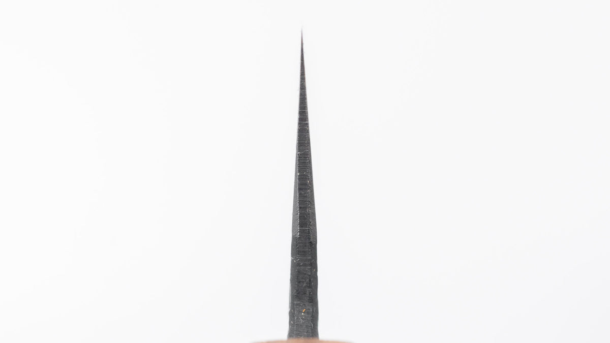 Muneishi Blue #2 Tsuchime Kiritsuke Gyuto 210mm Walnut Handle
