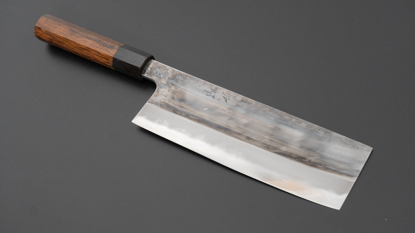 Jiro Tsuchime Wa Nakiri 180mm Taihei Tagayasan Handle (#694)