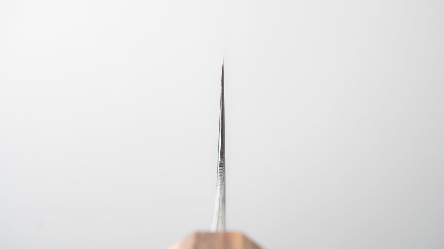 Hitohira KH Stainless Sujihiki 240mm Wenge Handle (Oak Ferrule)