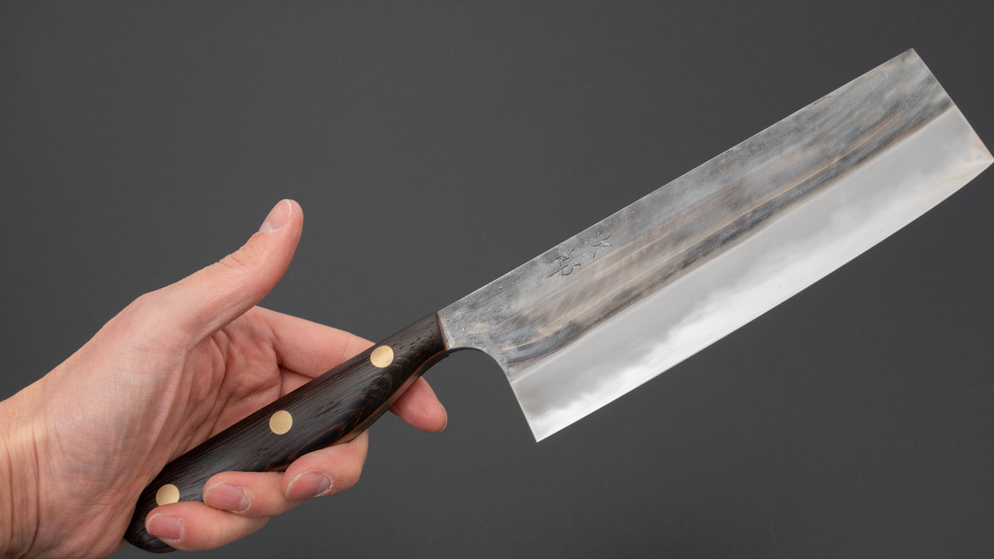 Jiro Tsuchime Yo Nakiri 180mm Tagayasan Handle (#703)