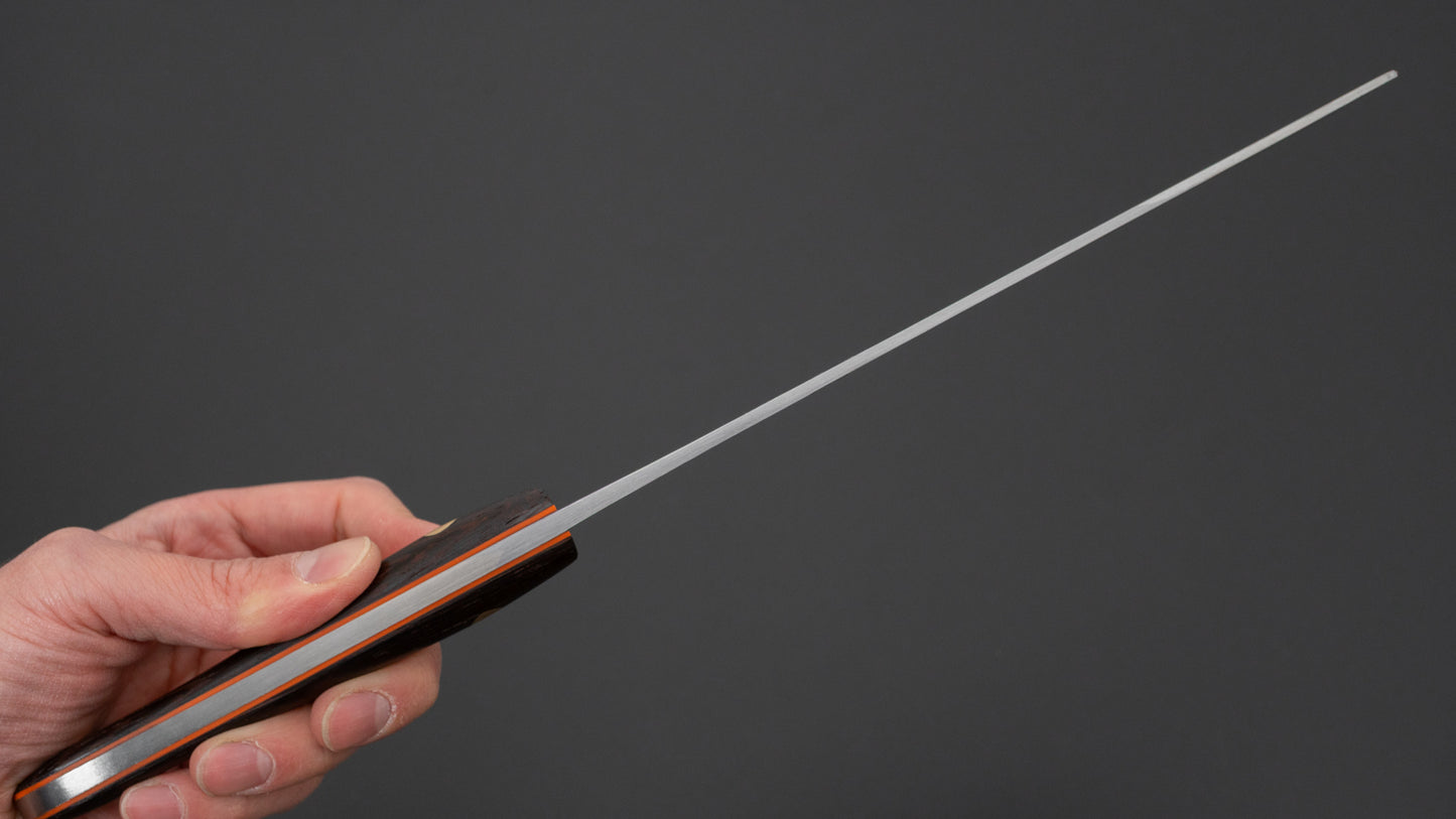 Jiro Tsuchime Yo Nakiri 180mm Tagayasan Handle (#703)