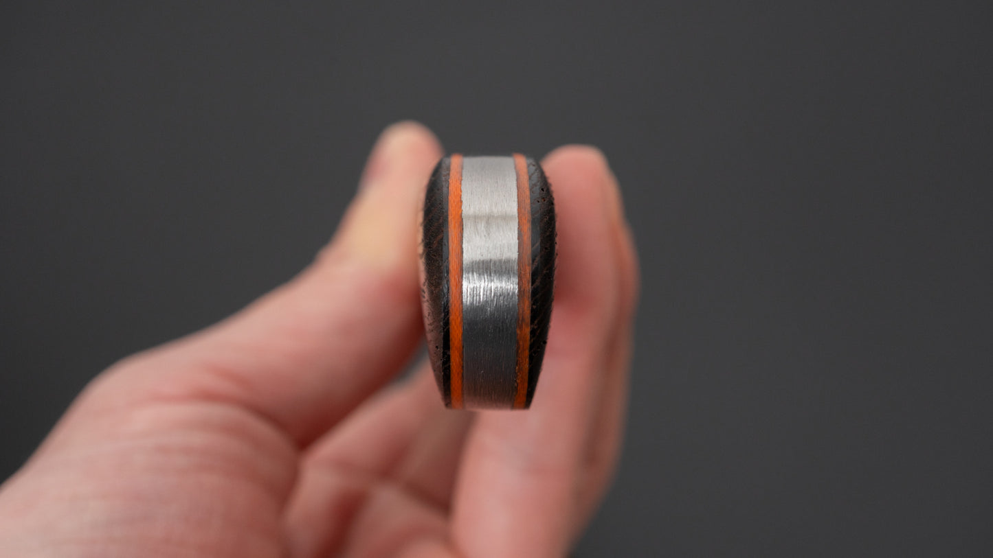 Jiro Tsuchime Yo Nakiri 180mm Tagayasan Handle (#703)