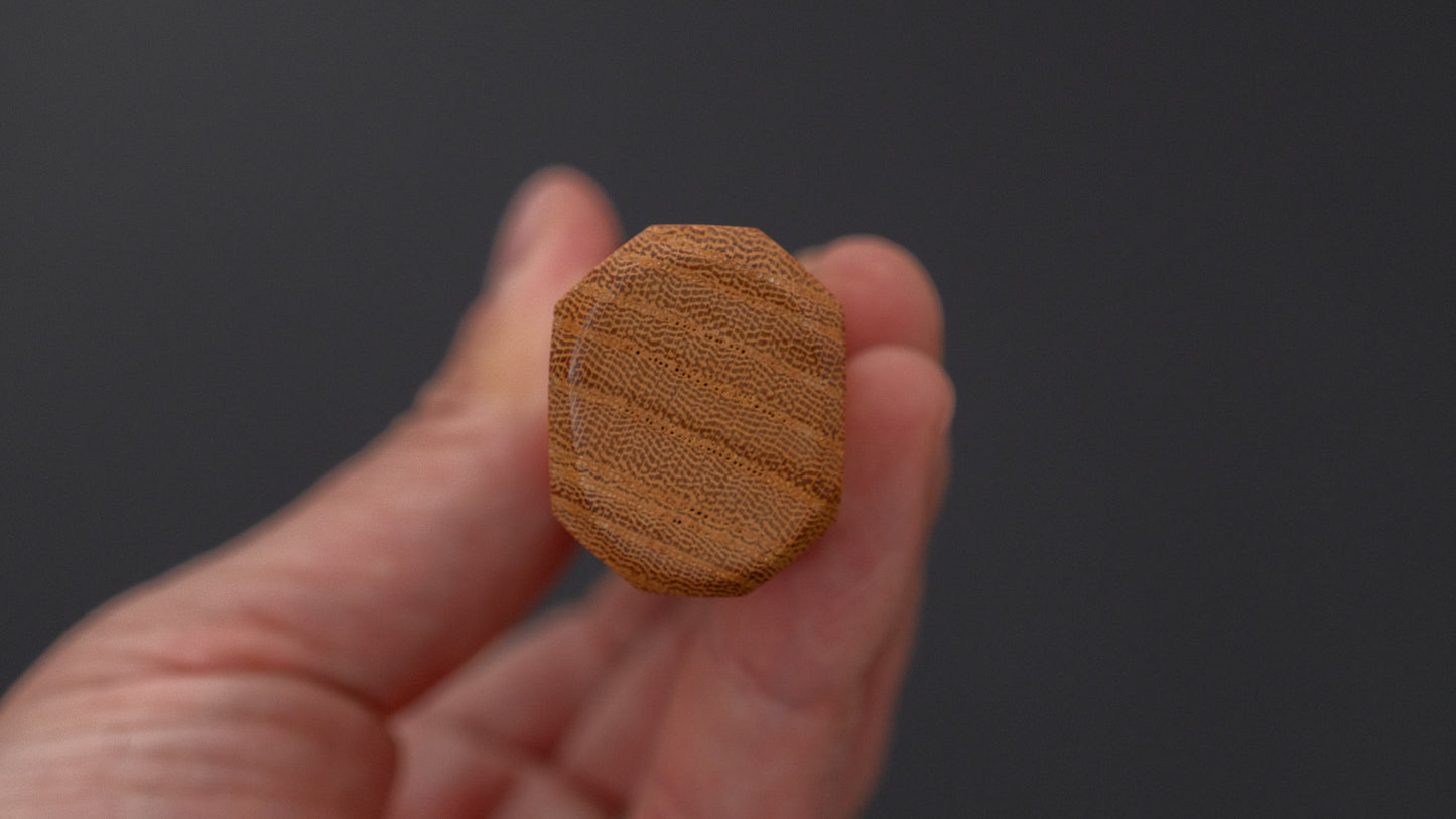Hitohira Futana SB Migaki Paring 80mm Keyaki Zelkova Handvat
