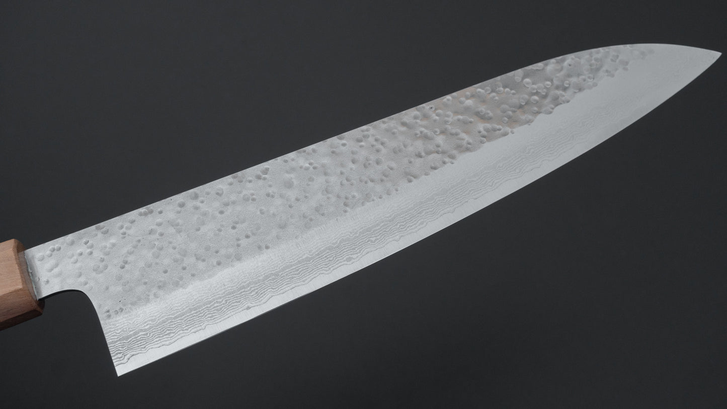 Hitohira STK VG-7 Gyuto 210 mm walnoot handvat