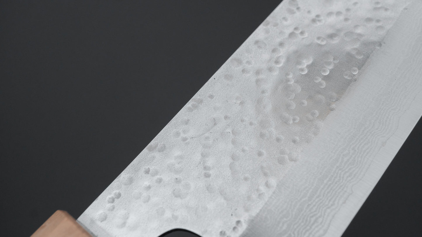 Hitohira STK VG-7 Gyuto 210 mm walnoot handvat