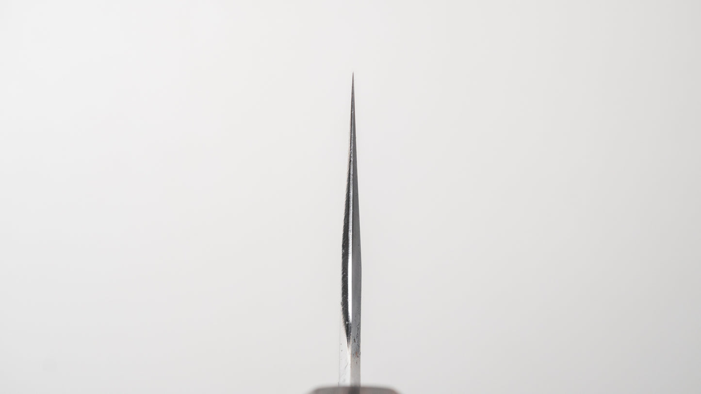 Hitohira Togashi Blue #2 Kurouchi Santoku Cherry Wood Handle (Ebony End)