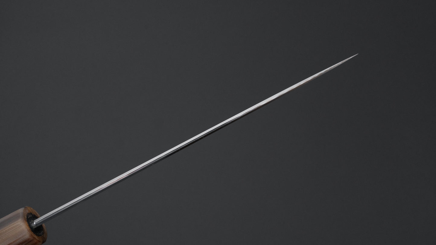 Tetsujin Silver #3 Kasumi Petty 135mm Taihei Makassar Handle