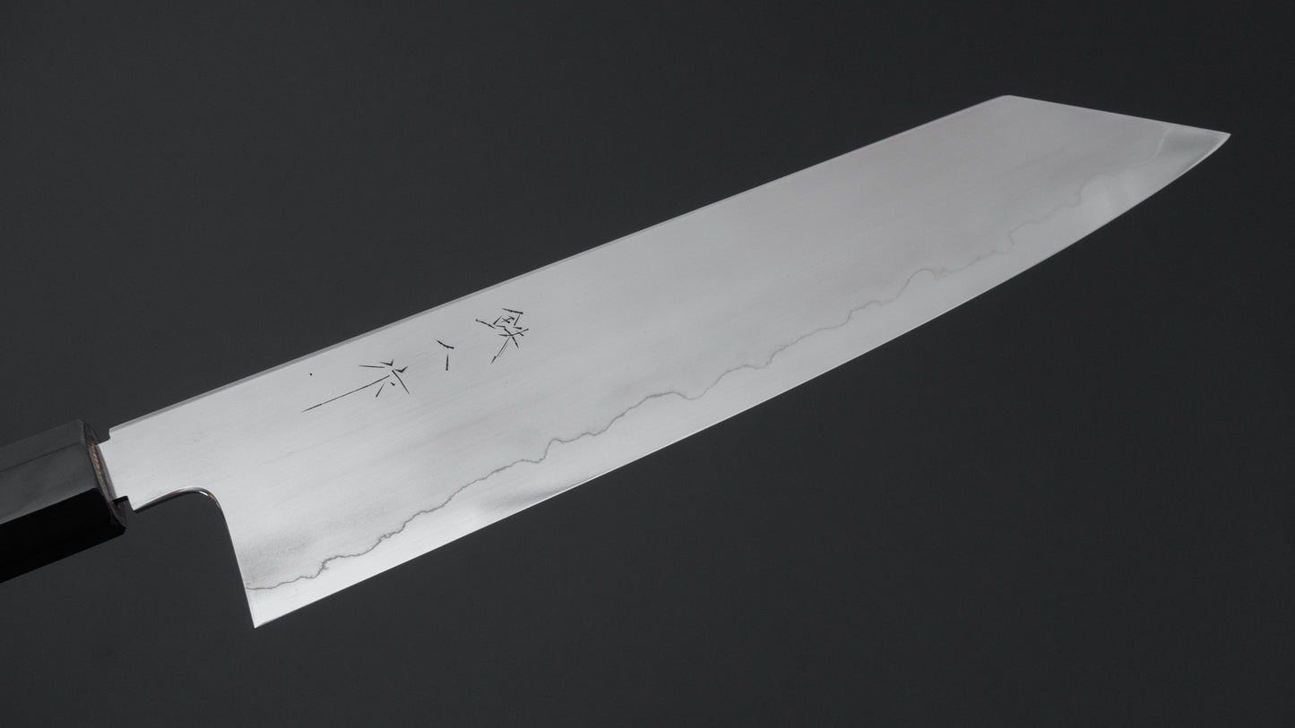 Tetsujin Silver #3 Ukiba Kiritsuke Gyuto 240mm Yakusugi Cedar Handle