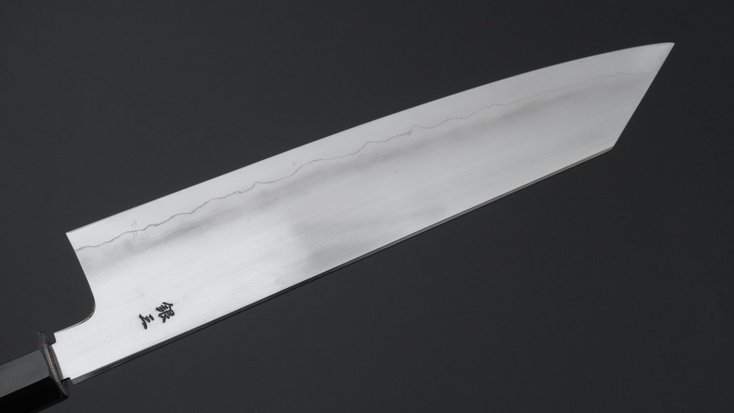 Tetsujin Silver #3 Ukiba Kiritsuke Gyuto 240mm Yakusugi Cedar Handle