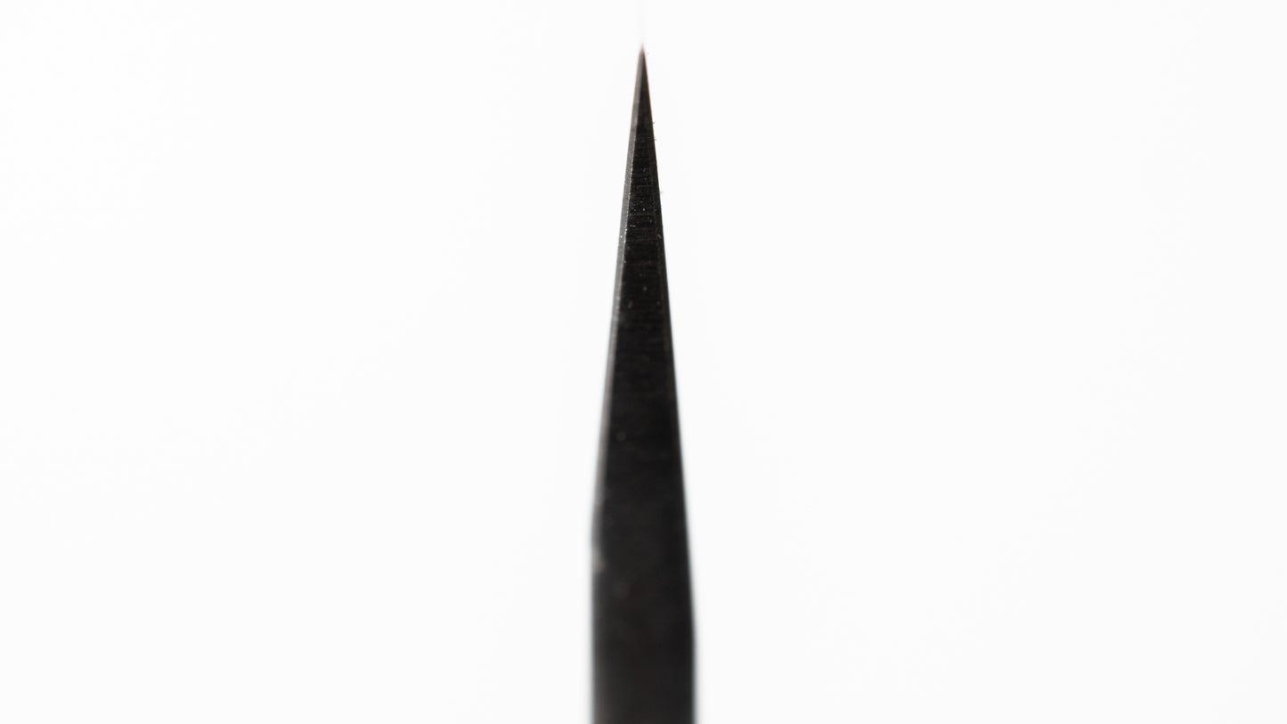 Hitohira TD Blue #2 Stainless Clad Kurouchi Petty 150mm Padauk Handle