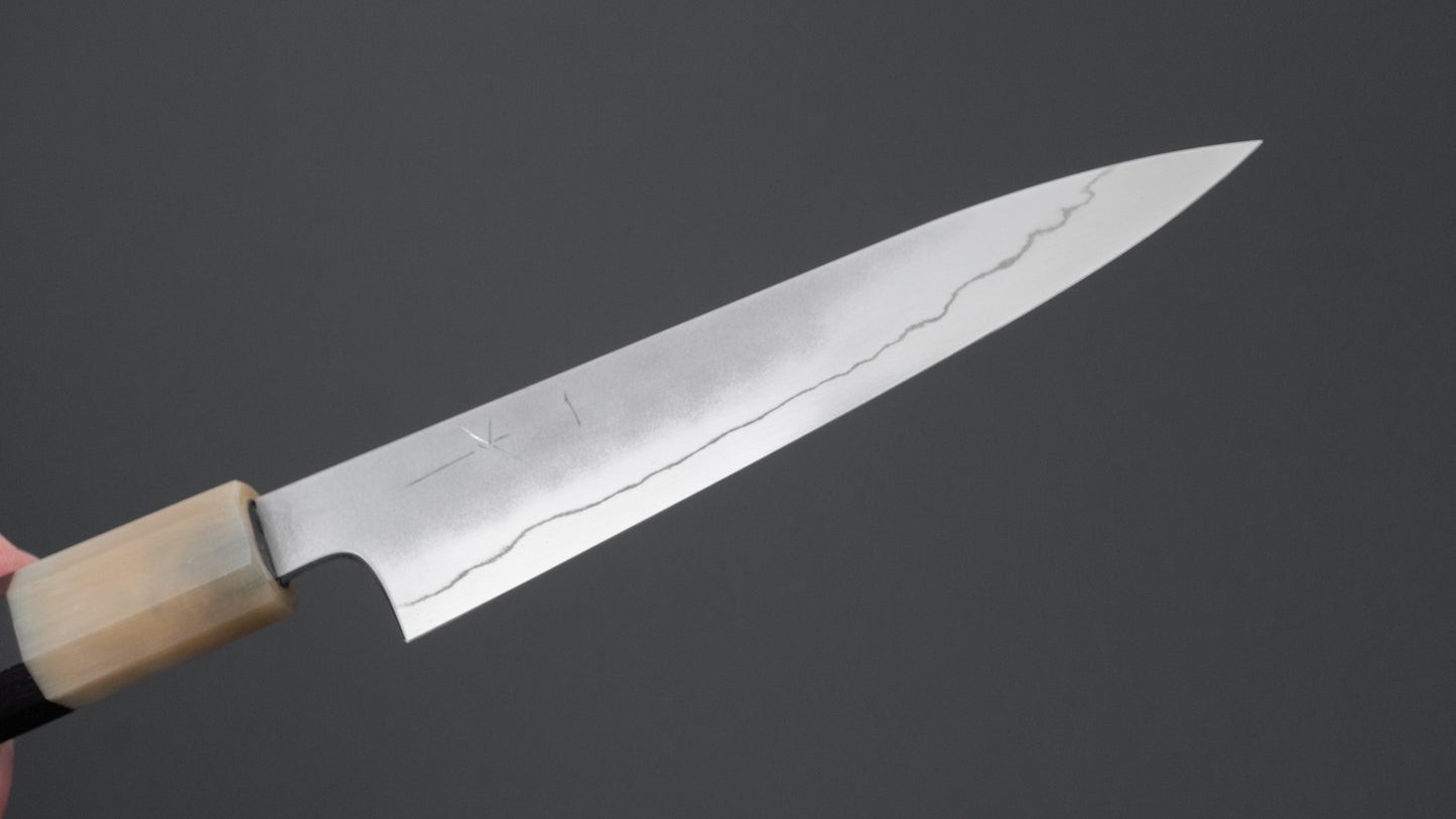 Hitohira Nakagawa Yohei Ginsan Kasumi Petty 150mm Ebbenhouten Heft