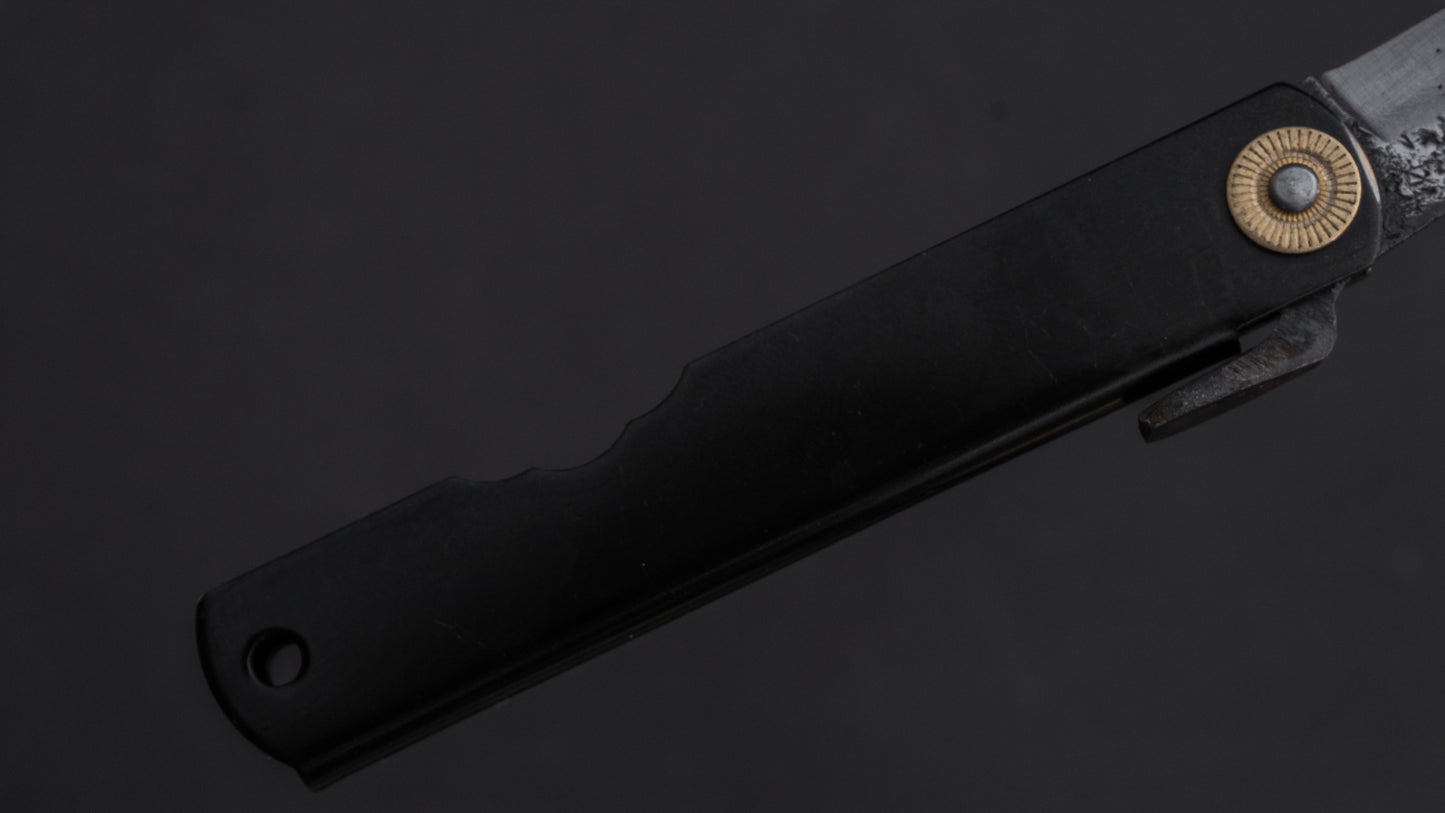 Higonokami Custom Folding Knife Large Brass Handle (#11B M)