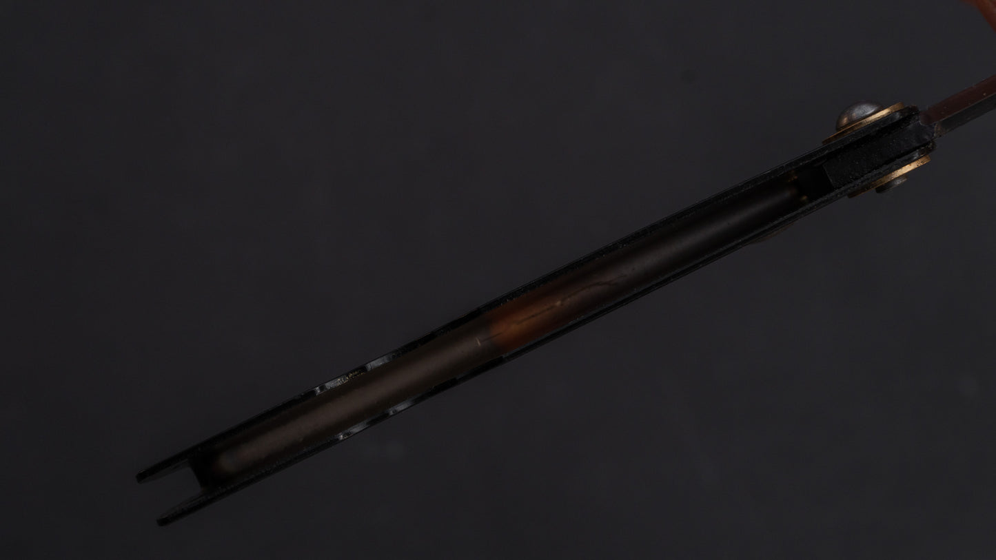 Higonokami Custom Folding Knife Large Brass Handle (#11B M)